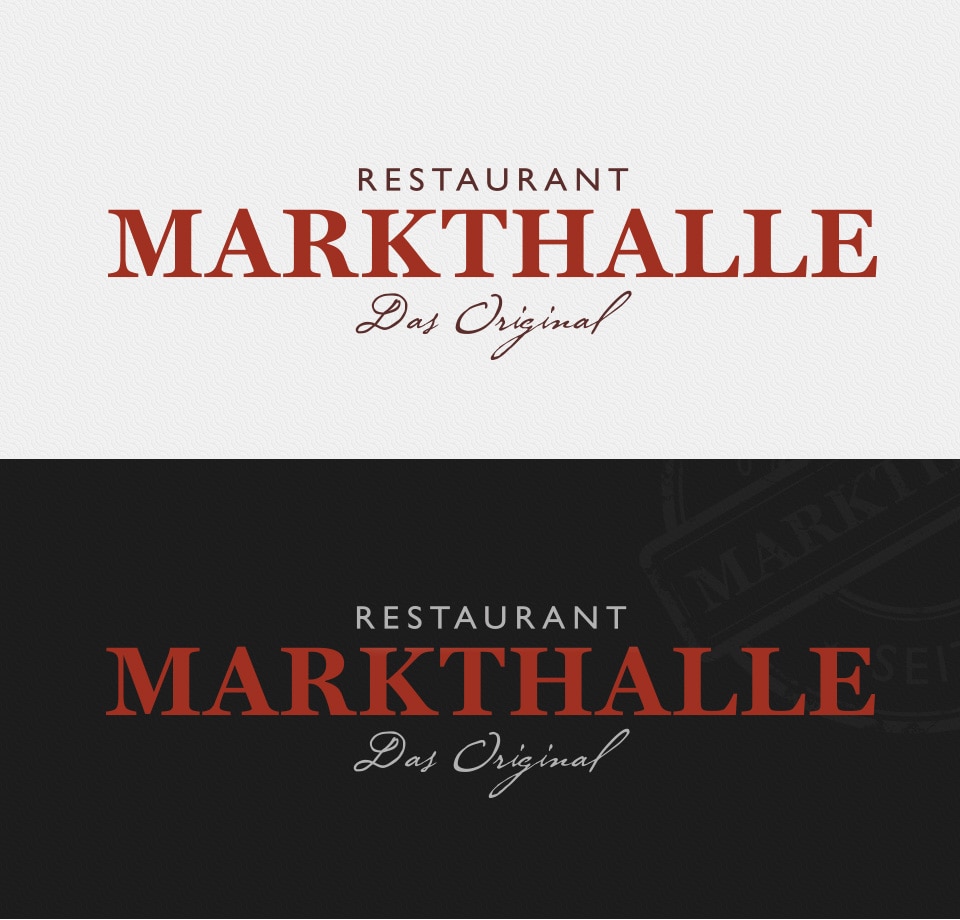 Branding und Grafikdesign für Restaurant