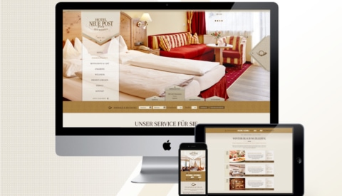 Webdesign für Hotel im Zillertal
